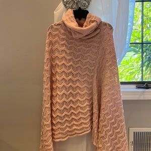 Zoe Madison turtleneck sweater cap one size